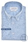 Ledûb Short Sleeve Button-Down Easy Care Cotton Overhemd Midden Blauw