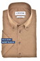 Ledûb Short Sleeve Button-Down Jersey Colored Buttons Polo Midden Bruin