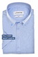 Ledûb Short Sleeve Button-Down Jersey Colored Buttons Poloshirt Light Blue