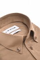 Ledûb Short Sleeve Button-Down Jersey Colored Buttons Poloshirt Mid Brown