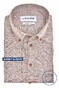 Ledûb Short Sleeve Button-Down Linnen Cotton Blend Overhemd Bruin