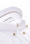 Ledûb Short Sleeve Button-Down Non-Iron Cotton Overhemd Wit