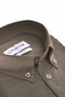 Ledûb Short Sleeve Button Down Stretch Polo Donker Groen