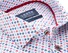 Ledûb Short Sleeve Leaf Fantasy Overhemd Rood