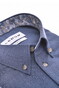 Ledûb Short Sleeve Stretch Button-Down Overhemd Blauw