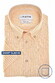 Ledûb Short Sleeve Striped Button Down Linnen Look Pure Cotton Overhemd Lichtgeel