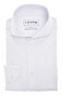 Ledûb Slim Active Stretch Piqué Wide-Spread Collar Overhemd Wit