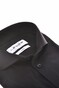 Ledûb Slim Active Stretch Solid Color Overhemd Zwart