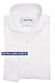 Ledûb Slim Cotton Jersey Stretch Cutaway Collar Overhemd Wit