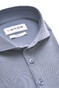 Ledûb Slim Long Sleeve Cutaway Stretch Polo Midden Blauw