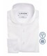 Ledûb Slim Solid Color Jersey Cotton Stretch Overhemd Wit