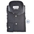 Ledûb Slim Solid Color Linnen Blend Overhemd Navy