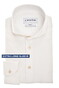 Ledûb Slim Uni Color Active Stretch Extra Long Sleeve 7 Shirt Antiekwit
