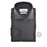 Ledûb Slim Uni Color Four-Way Stretch Overhemd Zwart