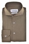 Ledûb Solid Color Actice Stretch Piqué Overhemd Donker Groen