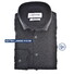 Ledûb Solid Color Cotton-Linnen Blend Button-Down Extra Long Sleeve Overhemd Navy