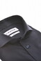 Ledûb Solid Color Four Way Stretch Overhemd Navy