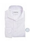 Ledûb Solid Color Four Way Stretch Overhemd Wit