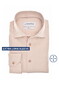 Ledûb Solid Color Four Way Stretch Overhemd Zand