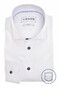 Ledûb Solid Color Subtle Contrast Details Shirt White-Blue