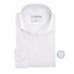 Ledûb Solid Color Wide-Spread Collar Hyperstretch Overhemd Wit