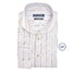 Ledûb Striped Pure Cotton Cutaway Collar Overhemd Lichtblauw-Beige