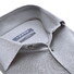 Ledûb Subtle Mélange Faux-Uni Cotton Tricot Stretch Overhemd Midden Blauw