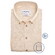 Ledûb Uni Color Button-Down Linnen Blend Short Sleeve Overhemd Zand