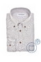 Ledûb Uni Color Button-Down Pure Cotton Overhemd Licht Grijs