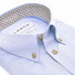 Ledûb Uni Color Cotton Stretch Overhemd Lichtblauw-Zand