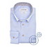 Ledûb Uni Color Cotton Stretch Overhemd Lichtblauw-Zand