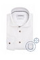 Ledûb Uni Color Cotton Stretch Overhemd Wit