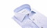 Ledûb Uni Color Pure Cotton Non-Iron Overhemd Licht Blauw