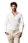 Ledûb Uni Color Pure Cotton Non-Iron Overhemd Wit