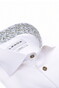 Ledûb Uni Color Pure Cotton Non-Iron Shirt White-Blue