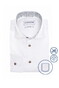 Ledûb Uni Color Pure Cotton Non-Iron Shirt White-Blue