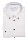 Ledûb Uni Color Subtle Contrast Button-Down Cotton Stretch Overhemd Wit