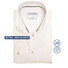 Ledûb Uni Color Subtle Detail Pure Non-Iron Cotton Overhemd Antiekwit-Groen