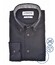 Ledûb Urban Contrast Collar Overhemd Donker Blauw