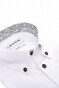 Ledûb Urban Contrast Collar Overhemd Wit