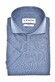 Ledûb V-Neck Cutaway Jersey Short Sleeve Polo Midden Blauw