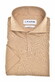 Ledûb V-Neck Cutaway Jersey Short Sleeve Polo Midden Bruin