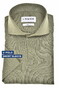 Ledûb V-Neck Cutaway Jersey Short Sleeve Polo Midden Groen