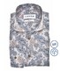 Ledûb Vibrant Paisley Pattern Overhemd Blauw