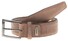Lindenmann Chabrolle Suede Belt Riem Zand