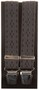 Lindenmann Diamond Pattern Bretels Antraciet