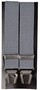 Lindenmann Dot Pattern Bretels Grijs-Bruin