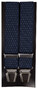 Lindenmann Dot Pattern Bretels Grijs-Wit