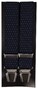Lindenmann Dot Pattern Bretels Navy-Wit