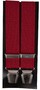 Lindenmann Dot Pattern Suspenders Red-Navy